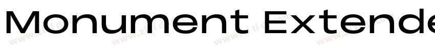 Monument Extended Bl字体转换